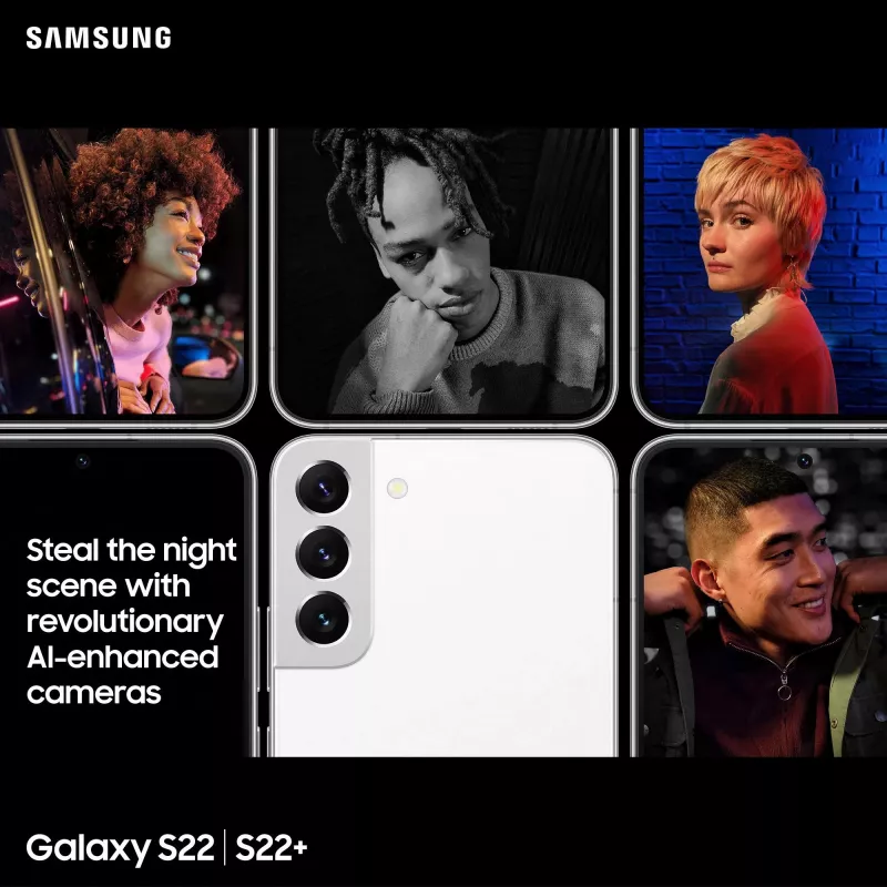 Samsung Galaxy S22 6.1 inch 128GB Phantom Black SM-S901B