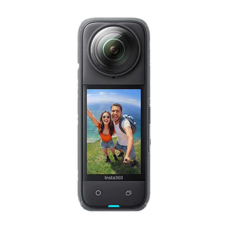 Insta360 X4 Adventure Bundle – 8K 360° kamera su Selfie Stick, papildoma baterija, 64GB kortele