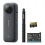 Insta360 X4 Adventure Bundle – 8K 360° kamera su Selfie Stick, papildoma baterija, 64GB kortele