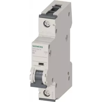 Siemens 5SY41046 Miniatiūrinis automatinis jungiklis 4 A 1P C 6 kA 230/400 V