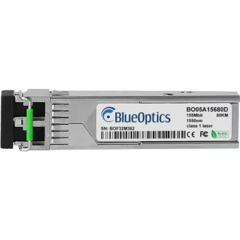 BlueOptics SFP siųstuvas-imtuvas 500SSM80 R0001-BO, suderinamas su Hitachi 500SSM80 R0001, 155 Mbit/s, vienmodis, 1310 nm, 10 km, LC Duplex