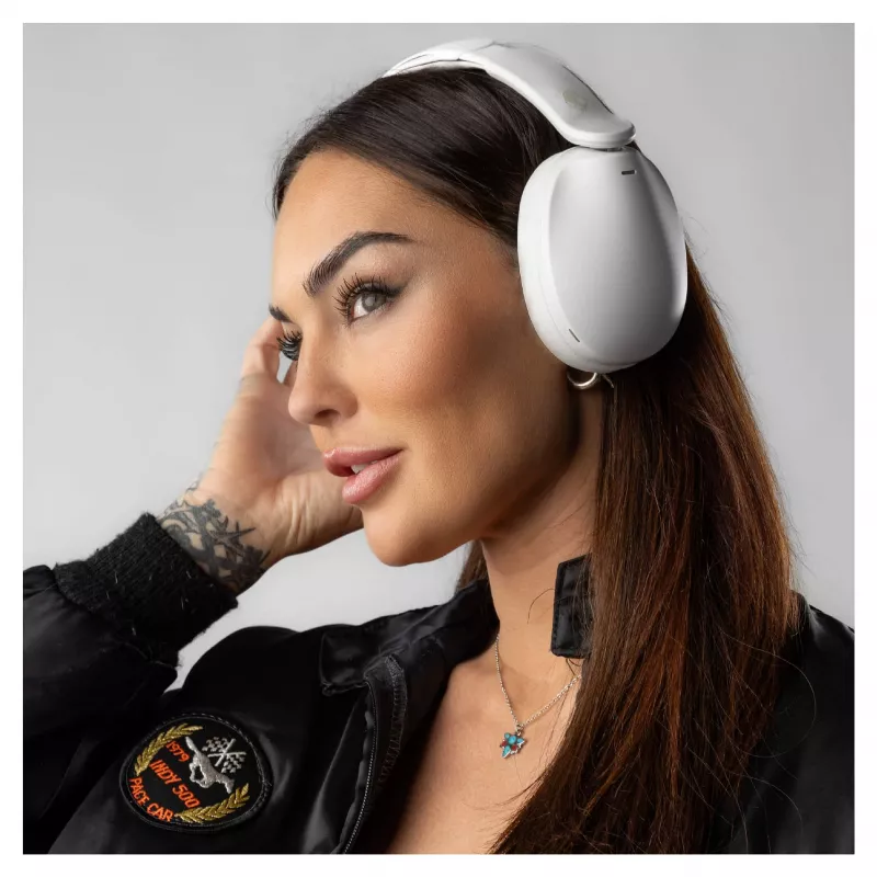 Skullcandy Hesh 360 belaidės ausinės, Bluetooth 5.0, aktyvus triukšmo slopinimas, balta