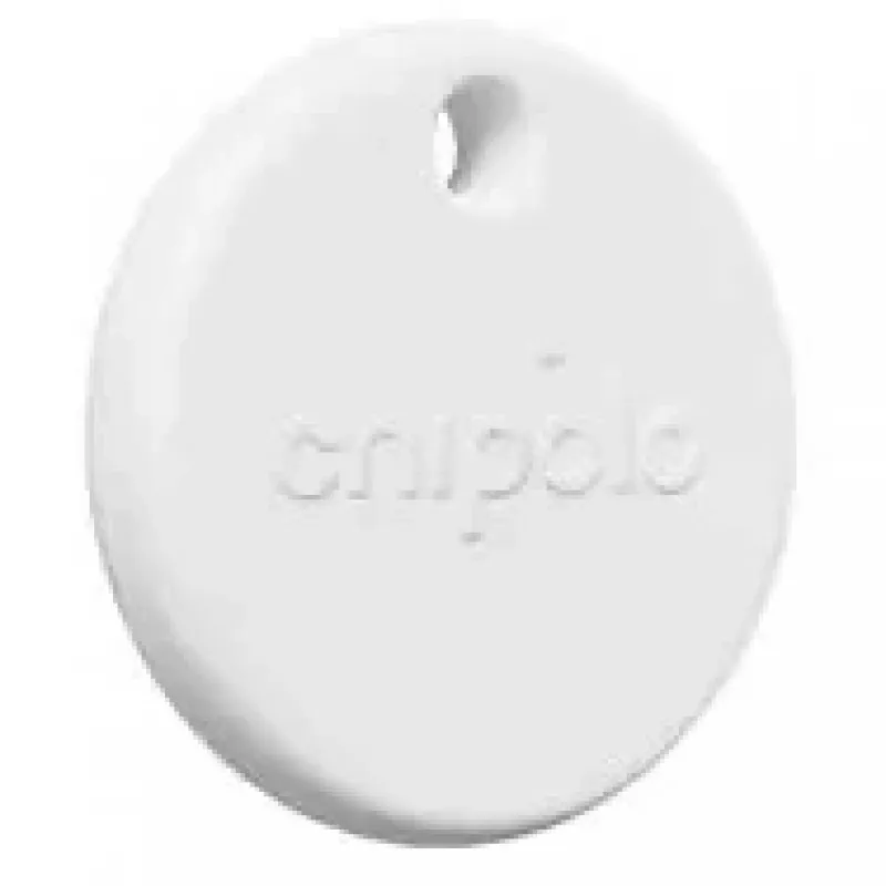 Chipolo POP Universal Finder White – Bluetooth sekiklis, skirtas Apple Find My ir Android, IP55