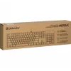 Defender Mirax GK-352 mechaninė žaidimų klaviatūra, Outemu Blue jungikliai, RGB foninis apšvietimas, laidinė USB, juoda
