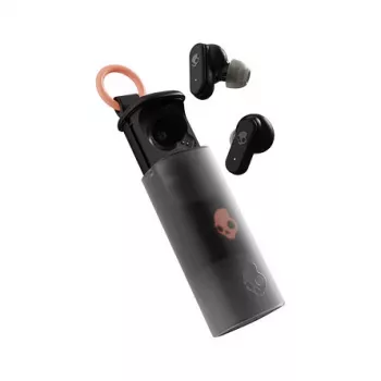 „Skullcandy Dime Evo“ tikri belaidžiai ausinukai, juodi, „Bluetooth 5.3“, IPX4