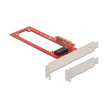 Delock PCI Express x4 kortelė su 1 x EDSFF E1.S lizdu – Low Profile