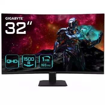 GIGABYTE GS32QC 31,5 colio QHD išlenktas žaidimų monitorius