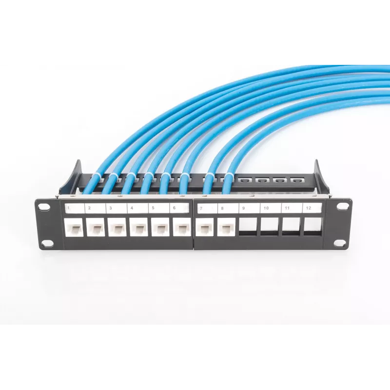 DIGITUS CAT 6A montavimo kabelis U/UTP Dca AWG 23/1 LSOH 100m mėlynas ritė