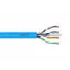 DIGITUS CAT 6A montavimo kabelis U/UTP Dca AWG 23/1 LSOH 100m mėlynas ritė