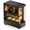 Jonsbo TK-5 Midi-Tower, ATX, Tempered Glass - Black
