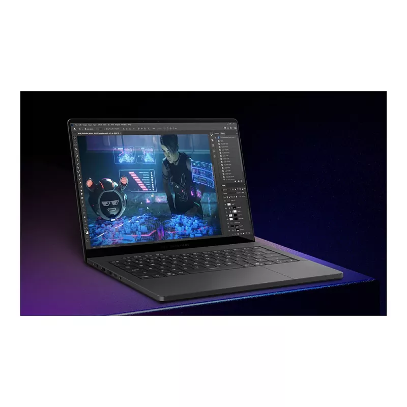 ASUS ROG Zephyrus G14 GU405AW-SY033W žaidimų nešiojamas kompiuteris, 14 colių 3K OLED 120Hz, Intel Core Ultra 9 386H, 64GB LPDDR5x, 2TB SSD, GeForce RTX 5080 16GB, Windows 11 Home
