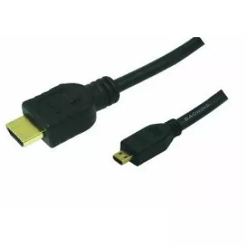 LogiLink High Speed with Ethernet HDMI to Micro HDMI kabelis 1 m juodas
