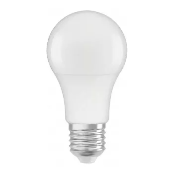 LEDVANCE LEDV LED lemputė 8,8W 60W atitikmuo E27 806lm 2700K šilta balta matinė su dienos šviesos jutikliu