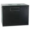 EFB-ELEKTRONIK 19 inch Sieninis spintos korpusas 9U, fiksuotas, vientisas, RAL 9005, gylis 450 mm (691709VTS.45)