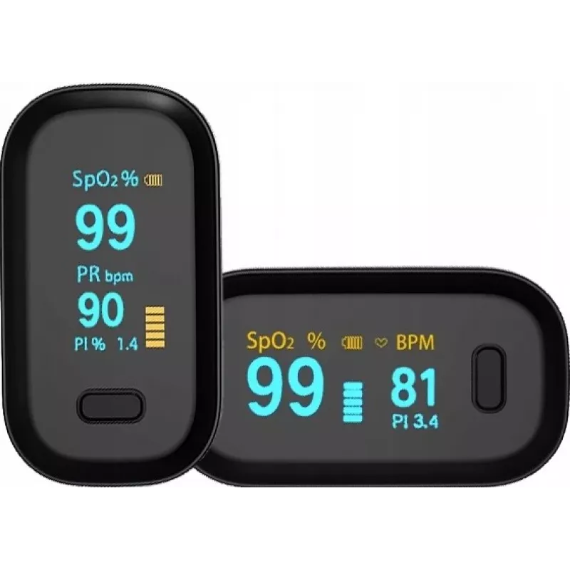 Oromed PULS ORO-OXIMETER BLACK Pulse Oximeter – piršto gnybtinis pulsoksimetras su spalvotu OLED ekranu