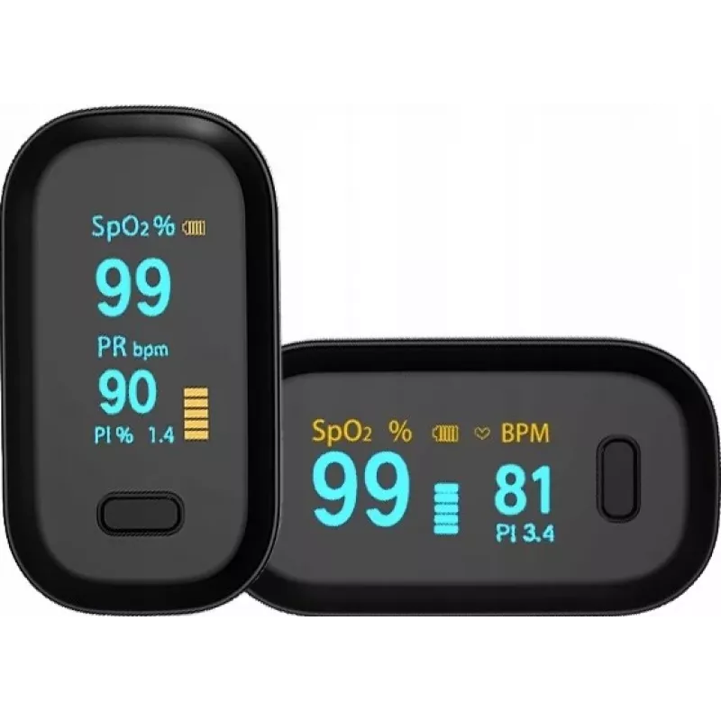 Oromed PULS ORO-OXIMETER BLACK Pulse Oximeter – piršto gnybtinis pulsoksimetras su spalvotu OLED ekranu