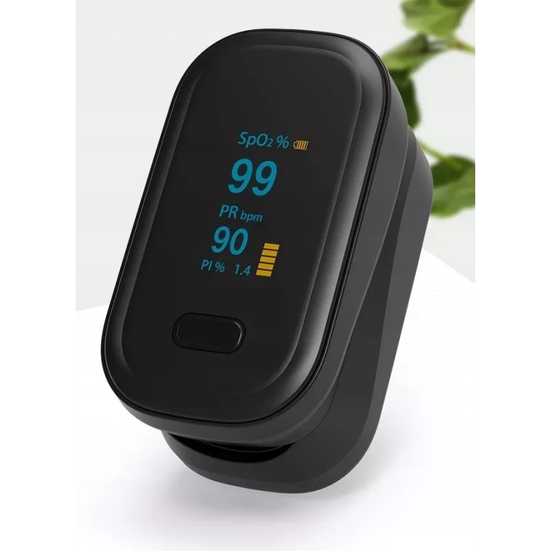 Oromed PULS ORO-OXIMETER BLACK Pulse Oximeter – piršto gnybtinis pulsoksimetras su spalvotu OLED ekranu