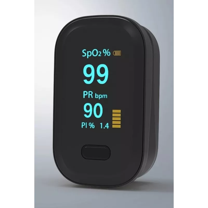 Oromed PULS ORO-OXIMETER BLACK Pulse Oximeter – piršto gnybtinis pulsoksimetras su spalvotu OLED ekranu