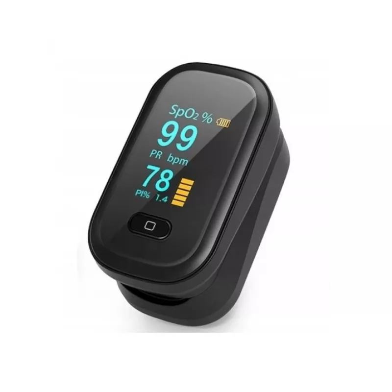 Oromed PULS ORO-OXIMETER BLACK Pulse Oximeter – piršto gnybtinis pulsoksimetras su spalvotu OLED ekranu