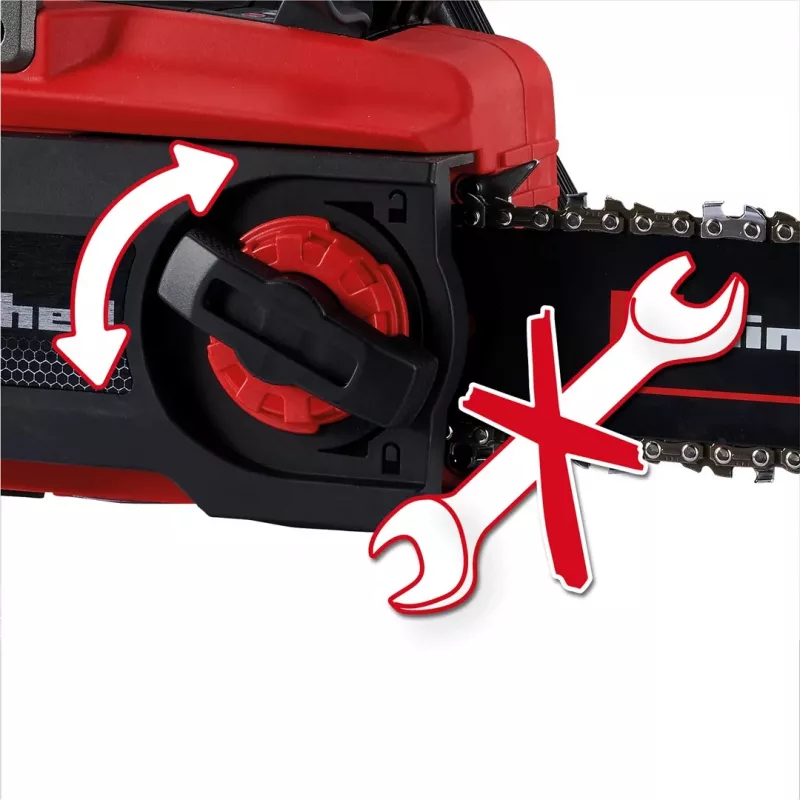Einhell GE-LC 18/25 Li BL-Solo belaidis pjūklas su bešepetėliu varikliu, 250 mm padanga, minkšta rankena, Power X-Change (4600070)