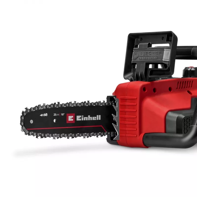 Einhell GE-LC 18/25 Li BL-Solo belaidis pjūklas su bešepetėliu varikliu, 250 mm padanga, minkšta rankena, Power X-Change (4600070)