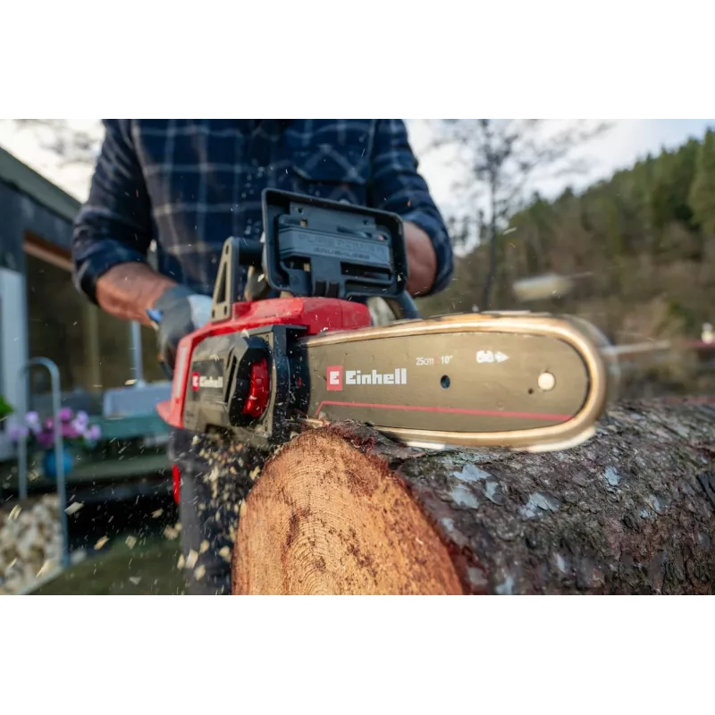 Einhell GE-LC 18/25 Li BL-Solo belaidis pjūklas su bešepetėliu varikliu, 250 mm padanga, minkšta rankena, Power X-Change (4600070)