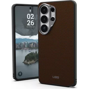 UAG Urban Armor Gear FIBR ARMR Case su magnetiniu moduliu, skirta Samsung Galaxy S26 Ultra - oranžinė/anglies