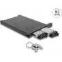 Delock Adapter Frame for 2 x M.2 NVMe SSD with SFF-8654 Connector for 12.7 mm Slim ODD Bay (47138)