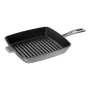ZWILLING Staub Ketaus kvadratinė grilio keptuvė 26 cm Graphite Grey