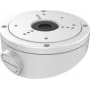 Hikvision DS-1281ZJ-S Jungiamoji dėžutė kupolinėms ir bokštinėms kameroms, balta, aliuminio lydinys