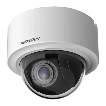 Hikvision DS-2DE3404W-DE(T5) 4MP PTZ kupolinė tinklo kamera su AcuSense, 4x optiniu priartinimu, IR iki 50 m, IP66, IK10