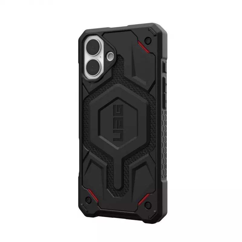 UAG Monarch Pro Kevlar Dėklas, skirtas Apple iPhone 16 Plus, 6,7 inch, Juodas