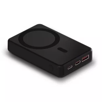 XBLITZ MAGBOOST 10000mAh belaidis išorinis akumuliatorius, juodos spalvos