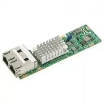 Supermicro AOC-CTGS-I2T-O Dual-Port 10GBASE-T PCI Express 2.1 x8 tinklo sąsajos plokštė (Low Profile)