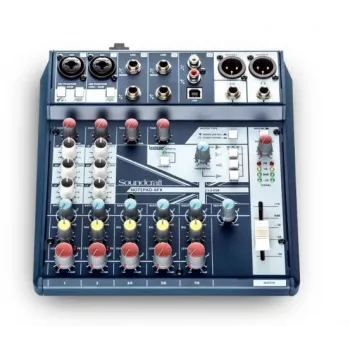 Soundcraft Notepad-8FX Analoginė maišymo konsolė su Lexicon efektais