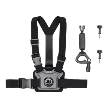 DJI Osmo Action Bike Accessory Kit - Handlebar & Chest Mount, skirtas Osmo Action 3, Action 2, Osmo Action