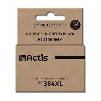 Actis KH-364PBKR kasetė (HP 364XL CB322EE pakaitalas; standartinė; 12 ml; fotodažai juodi)