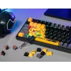 A4Tech Bloody S98 Sports Lime mechaninė klaviatūra, BLMS Red Plus jungikliai, 98 klavišų kompaktiška, RGB apšvietimas, USB-C atjungiama