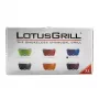 LotusGrill G435 U Blue Portable Charcoal Grill