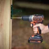 Black & Decker BL186KB-QW 18V belaidis bešepetinis perforatorinis gręžtuvas 1650 RPM (2x1,5 Ah baterijos, įkroviklis, dėklas)