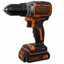 Black & Decker BL186KB-QW 18V belaidis bešepetinis perforatorinis gręžtuvas 1650 RPM (2x1,5 Ah baterijos, įkroviklis, dėklas)