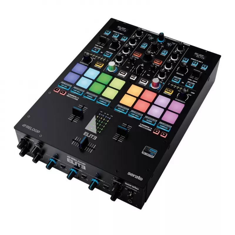 RELOOP Elite – Profesionalus 2 kanalų DVS maišytuvas, skirtas Serato DJ Pro