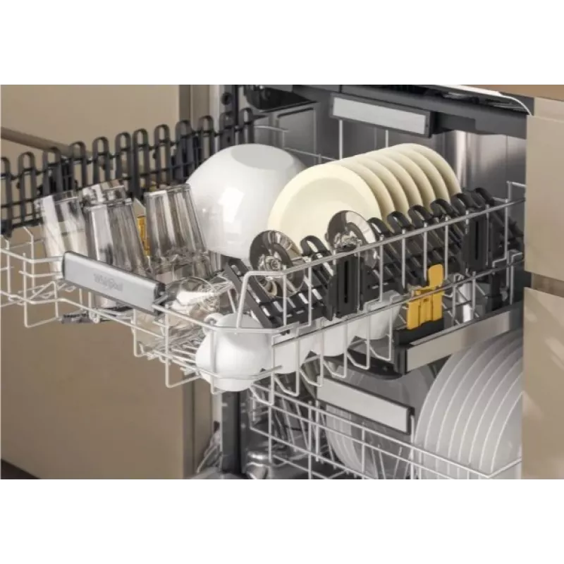 Whirlpool W7IHT40T pilnai įmontuojama indaplovė, 14 komplektų, energijos klasė C, 40 dB, NaturalDry