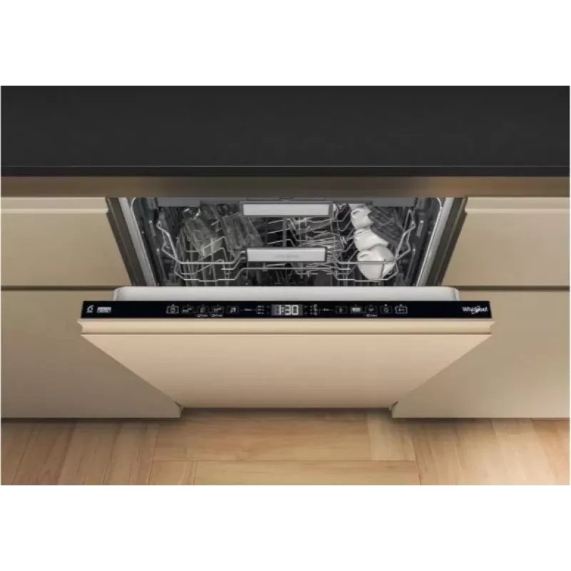 Whirlpool W7IHT40T pilnai įmontuojama indaplovė, 14 komplektų, energijos klasė C, 40 dB, NaturalDry