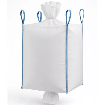EXTRALINK Big Bag U+2 110x110x175cm 1300kg su išpylimo rankove