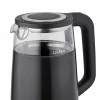 ELDOM C530 NEVO Elektrinis virdulys 1,7 L 2200 W Juodas, permatomas