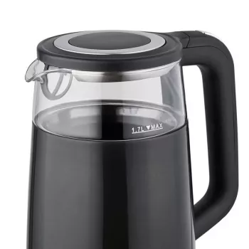 ELDOM C530 NEVO Elektrinis virdulys 1,7 L 2200 W Juodas, permatomas