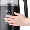 ELDOM C530 NEVO Elektrinis virdulys 1,7 L 2200 W Juodas, permatomas