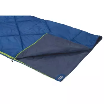 High Peak Patrol Blanket Sleeping Bag Blue/Dark Blue