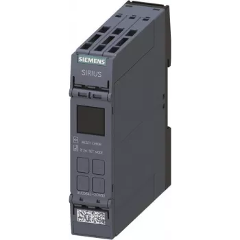 SIEMENS 3UG5642-2CW30 Skaitmeninė stebėjimo relė, 24–240 V AC/DC, LCD ekranas, DIN bėgelis